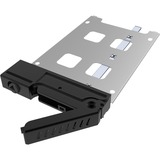 Chieftec CMR-625 pannello drive bay Nero, Telaio di montaggio Nero, Nero, Metallo, 9.5 mm, 1 ventola(e), 4 cm, HDD