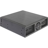 DeLOCK 47230 box per lettore ottico 13,3 cm (5.25") SATA III Nero Nero, 13,3 cm (5.25"), SATA III, Nero, Alluminio, 146,2 mm, 149,7 mm