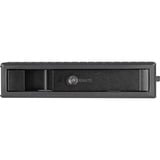 ICY BOX Carrier IB-129SSK-B Custodia per Disco Rigido (HDD) Alluminio, Nero 2.5/3.5", Inquadramento Nero, Custodia per Disco Rigido (HDD), 2.5/3.5", SAS, SATA, 6 Gbit/s, Hot-swap, Alluminio, Nero