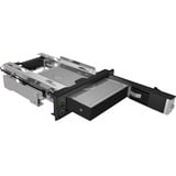 ICY BOX IB-166SSK-B Box esterno HDD Nero 3.5", Inquadramento Nero, Box esterno HDD, 3.5", SAS, Serial ATA III, Hot-swap, Nero