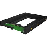 ICY BOX IB-2538STS Parti del case del computer, Inquadramento Plastica, Nero, Cina, 145 mm, 100 mm, 15 mm