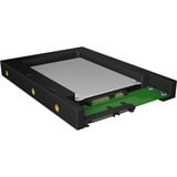 ICY BOX IB-2538StS Universale Gabbia HDD, Inquadramento Universale, Gabbia HDD, Plastica, Nero, 2.5", Cina