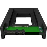 ICY BOX IB-2538StS Universale Gabbia HDD, Inquadramento Universale, Gabbia HDD, Plastica, Nero, 2.5", Cina
