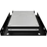 ICY BOX IB-AC643 Gabbia HDD Nero, Gabbia HDD, Alluminio, Nero, 2.5", Cina, 101 mm