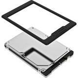 ICY BOX IB-AC729 Kit di fissaggio, Telaio di montaggio Nero, 6 g, 99 mm, 69 mm, 2,5 mm, 1 pz, 109 mm