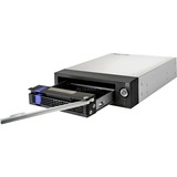 Icy Dock 3.5" SATA Enclosure Nero, Inquadramento Nero, Nero, Alluminio e plastico, 517 g, Vendita al dettaglio