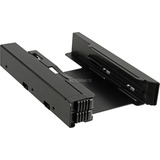 Icy Dock MB082SP docking station per unità di archiviazione Nero, Telaio di montaggio Nero, HDD, SSD, Parallel ATA (IDE), SATA, 2.5", Nero, Metallo, 102 mm, Vendita al dettaglio
