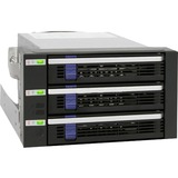 Icy Dock MB153SP-B pannello drive bay Nero, Inquadramento Nero, Nero, Metallo, Plastica, 6 Gbit/s, 200,4 mm, 146,4 mm, 85,8 mm, Vendita al dettaglio