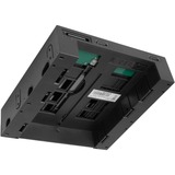 Icy Dock MB322SP-B pannello drive bay Nero Nero, Nero, Metallo, Plastica, 7,9.5 mm, 6 Gbit/s, HDD, SSD, 41,3 mm