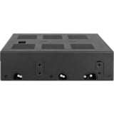 Icy Dock MB322SP-B pannello drive bay Nero, Telaio di montaggio Nero, Nero, Metallo, Plastica, 7,9.5 mm, 6 Gbit/s, HDD, SSD, 41,3 mm