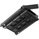 Icy Dock MB324SP-B array di dischi Desktop Nero, Inquadramento Nero, SATA, Seriale ATA II, Serial ATA III, Serial Attached SCSI (SAS), 440 g, Desktop, Nero