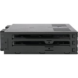 Icy Dock MB326SP-B array di dischi Rastrelliera (1U) Nero, Inquadramento Nero, HDD, SSD, Serial ATA III, 2.5", 6 Gbit/s, Rastrelliera (1U), Nero
