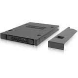 Icy Dock MB411SPO-1B pannello drive bay Gabbia HDD Nero, Laufwerkstrays Nero, Gabbia HDD, 2.5", Nero, Metallo, CE, REACH, 12,7 mm