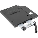 Icy Dock MB411SPO-1B pannello drive bay Gabbia HDD Nero, Laufwerkstrays Nero, Gabbia HDD, 2.5", Nero, Metallo, CE, REACH, 12,7 mm