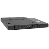 Icy Dock MB411SPO-B pannello drive bay Nero Nero, 2.5", SATA, Serial Attached SCSI (SAS), Nero, Metallo, 6 Gbit/s, HDD, SSD