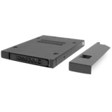 Icy Dock MB411SPO-B pannello drive bay Nero Nero, 2.5", SATA, Serial Attached SCSI (SAS), Nero, Metallo, 6 Gbit/s, HDD, SSD