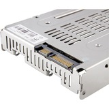 Icy Dock MB482SP-3B kit di fissaggio cromo, 210 g, 101,6 mm, 146,6 mm, 25,4 mm, 7-pin SATA