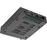 Icy Dock MB492SKL-B pannello drive bay Nero Nero, 2.5", SATA, Serial Attached SCSI (SAS), Nero, Metallo, HDD, SSD, 25,4 mm