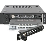 Icy Dock MB492SKL-B pannello drive bay Nero, Inquadramento Nero, 2.5", SATA, Serial Attached SCSI (SAS), Nero, Metallo, HDD, SSD, 25,4 mm