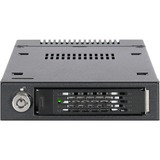 Icy Dock MB601M2K-1B contenitore di unità di archiviazione Box esterno SSD Nero 3.5", Inquadramento Nero, Box esterno SSD, 3.5", M.2, 32 Gbit/s, Nero