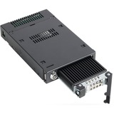 Icy Dock MB601M2K-1B contenitore di unità di archiviazione Box esterno SSD Nero 3.5", Inquadramento Nero, Box esterno SSD, 3.5", M.2, 32 Gbit/s, Nero