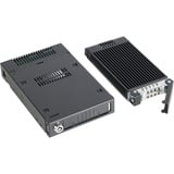 Icy Dock MB601M2K-1B contenitore di unità di archiviazione Box esterno SSD Nero 3.5", Inquadramento Nero, Box esterno SSD, 3.5", M.2, 32 Gbit/s, Nero