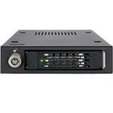 Icy Dock MB601VK-B pannello drive bay Nero, Inquadramento Nero, Nero, Metallo, 32 Gbit/s, 101,2 mm, 161,2 mm, 25,4 mm