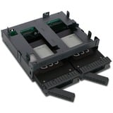 Icy Dock MB732SPO-B pannello drive bay Nero, Inquadramento Nero, Metallo, Plastica, 5,7,9.5,12.5,15 mm, 12 Gbit/s, CE, REACH, 145,8 mm