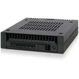 Icy Dock MB741SP-B contenitore di unità di archiviazione Box esterno HDD/SSD Nero 2.5", Telaio di montaggio Nero, Box esterno HDD/SSD, 2.5", SAS-3, Serial ATA III, Hot-swap, Nero