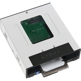 Icy Dock MB795SP-B pannello drive bay 2,5/3,5" Vassoio per unità di memorizzazione Nero Nero, 2,5/3,5", Vassoio per unità di memorizzazione, Nero, Metallo, Plastica, 9.5,26.1 mm, 6 Gbit/s