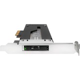 Icy Dock MB840M2P-B scheda di interfaccia e adattatore Interno M.2 Nero/Argento, PCIe, M.2, PCIe 3.0, Nero, Argento, Passivo, 32 Gbit/s