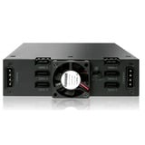 Icy Dock MB996SP-6SB array di dischi Nero, Inquadramento Nero, 800 g, Nero