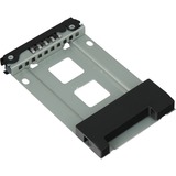 Icy Dock MB996TK-B contenitore di unità di archiviazione Box esterno HDD/SSD Alluminio, Nero 2.5", Telaio di montaggio Nero, Box esterno HDD/SSD, 2.5", SATA, Seriale ATA II, Serial ATA III, Alluminio, Nero