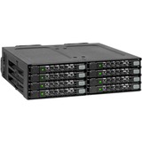 Icy Dock MB998SP-B array di dischi Nero, Inquadramento Nero, 875 g, Nero