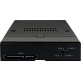 Icy Dock ToughArmor 2.5" Enclosure HDD/SSD Nero, Inquadramento Nero, 2.5", Seriale ATA II, 7,9.5 mm, 0, 1, BIG, JBOD, Enclosure HDD/SSD, Nero