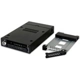 Icy Dock ToughArmor 2.5" Enclosure HDD/SSD Nero, Inquadramento Nero, 2.5", Seriale ATA II, 7,9.5 mm, 0, 1, BIG, JBOD, Enclosure HDD/SSD, Nero