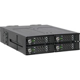 Icy Dock ToughArmor MB720M2K-B Box esterno SSD Nero M.2, Inquadramento Nero, Box esterno SSD, M.2, SAS, 32 Gbit/s, Hot-swap, Nero