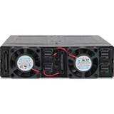 Icy Dock ToughArmor MB720M2K-B Box esterno SSD Nero M.2, Inquadramento Nero, Box esterno SSD, M.2, SAS, 32 Gbit/s, Hot-swap, Nero