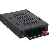 Icy Dock flexiDOCK MB521SP-B Nero, Inquadramento Nero, Nero, Metallo, Plastica, 15 mm, 6 Gbit/s, HDD, Potenza, CE, REACH