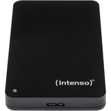 Intenso 2TB 2.5" Memory Case USB 3.0 disco rigido esterno 2000 GB Nero Nero, 2000 GB, 2.5", 3.2 Gen 1 (3.1 Gen 1), 5400 Giri/min, Nero