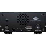 LaCie 1big Dock disco rigido esterno 8000 GB Nero, Hard-disk Nero, 8000 GB, 3.5", 3.2 Gen 1 (3.1 Gen 1), 7200 Giri/min, Nero