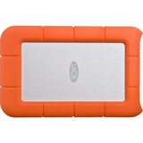 LaCie Rugged Mini 5 TB, Hard-disk argento/Orange