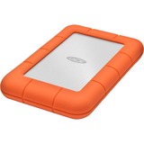 LaCie Rugged Mini 5 TB, Hard-disk argento/Orange