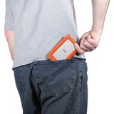 LaCie Rugged Mini 5 TB, Hard-disk argento/Orange