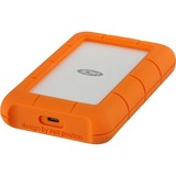 LaCie Rugged USB-C disco rigido esterno 4000 GB Arancione, Argento 4000 GB, 2.5", 3.2 Gen 1 (3.1 Gen 1), 5400 Giri/min, Arancione, Argento