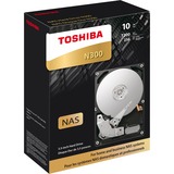 Toshiba N300 3.5" 10000 GB SATA, Hard-disk 3.5", 10000 GB, 7200 Giri/min, Vendita al dettaglio