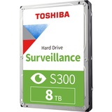 Toshiba S300 Surveillance 3.5" 8000 GB Serial ATA III, Hard-disk 3.5", 8000 GB, 7200 Giri/min, Bulk