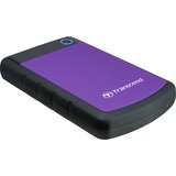 Transcend StoreJet 25H3 disco rigido esterno 4000 GB Nero, Porpora, Hard-disk viola/Nero, 4000 GB, 2.5", 3.2 Gen 1 (3.1 Gen 1), Nero, Porpora