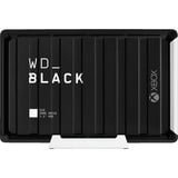 WD D10 disco rigido esterno 12000 GB Nero, Hard-disk Nero/Bianco, 12000 GB, 3.2 Gen 2 (3.1 Gen 2), 7200 Giri/min, Nero