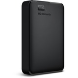 WD Elements Portable disco rigido esterno 5000 GB Nero Nero, 5000 GB, 3.2 Gen 1 (3.1 Gen 1), Nero